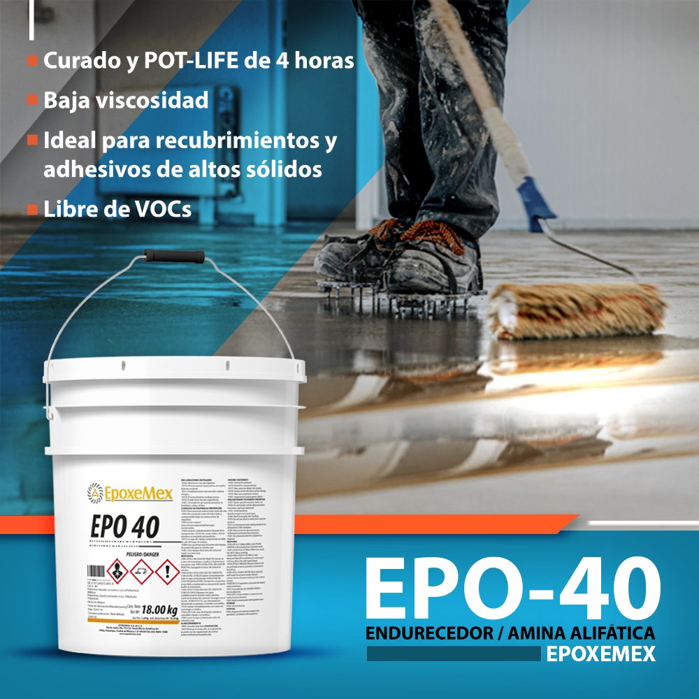 EPO40- Catalizador epoxico Alifatico de curado rapido