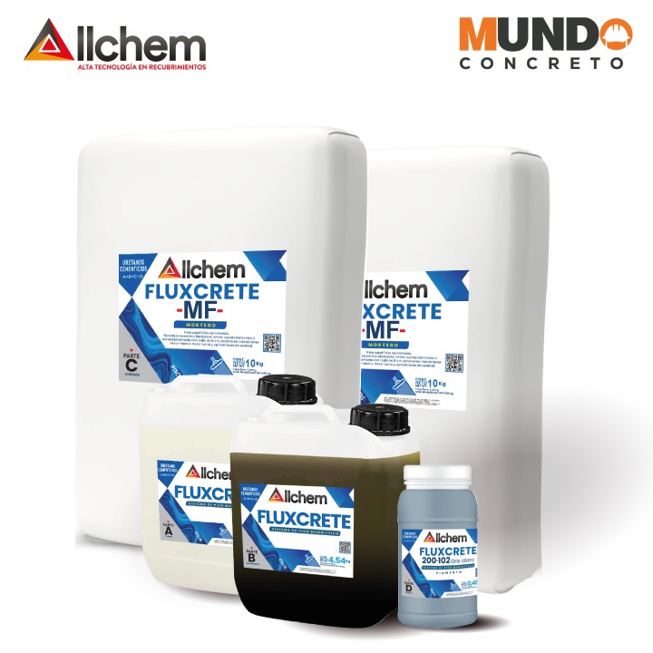 FluxCrete MF Rapid - Cemento de Poliuretano Autonivelante kit de 28.88 kg